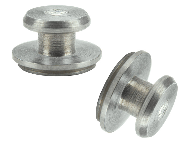 A flush variety of self-clinching KEYHOLE&reg; standoffs