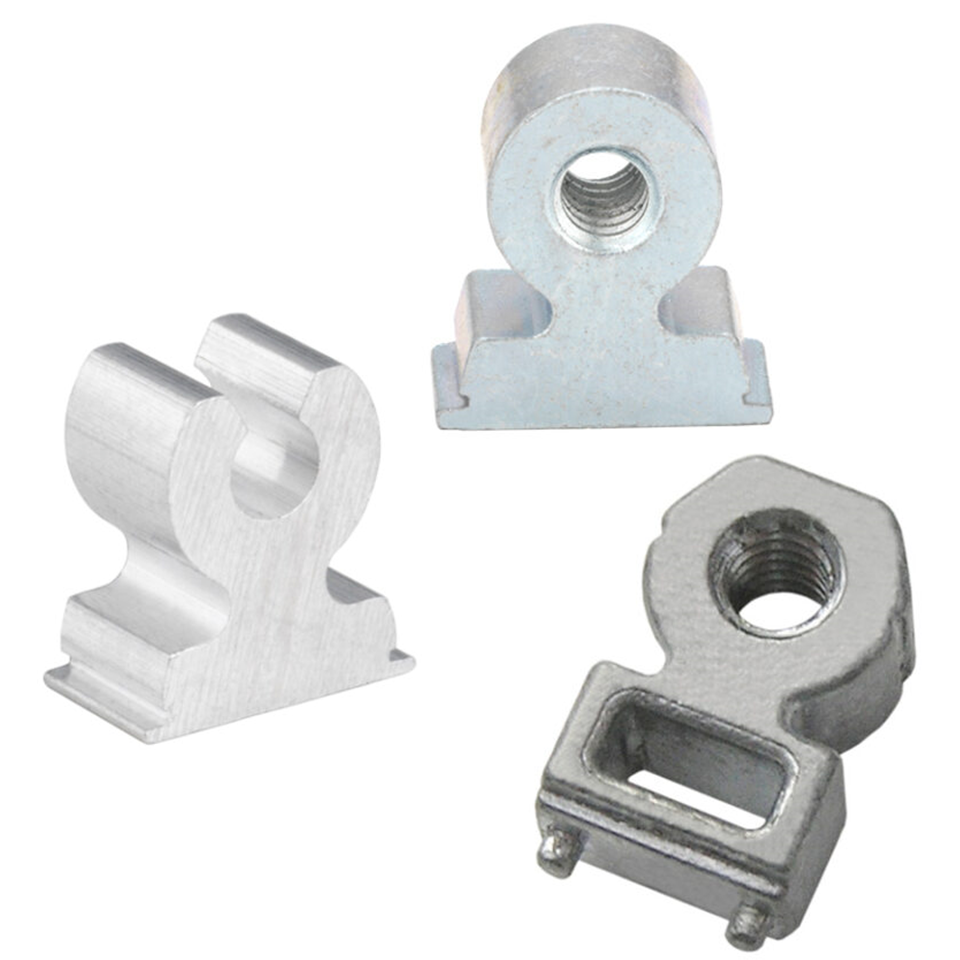 R'ANGLE&reg; fasteners come in threaded, unthreaded, open, self-clinching and SMT varieties