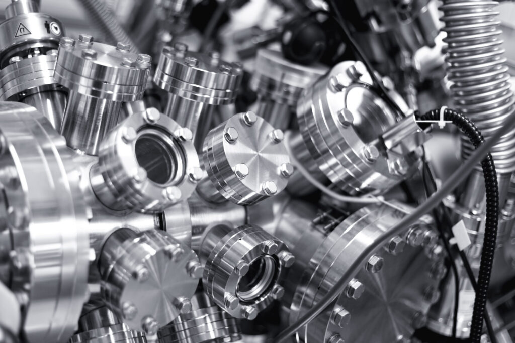 View,Of,Part,Of,An,Ultra-high,Vacuum,Chamber,Of,A